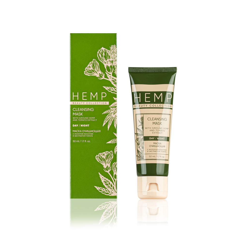 HEMP Deep Cleansing Mask for oily skin, 50 ml