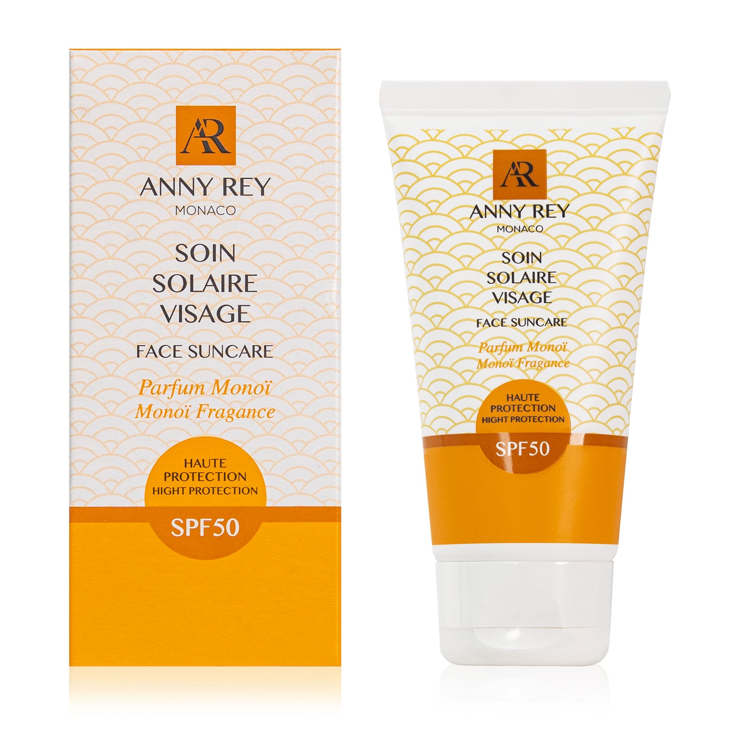 ANNY REY Soin Solaire Visage  SPF50 Face Sun Care Cream, 50 ml