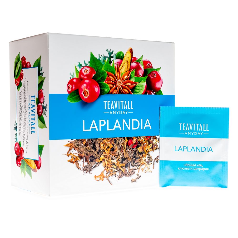 Tea Drink, 38 tea bags |TeaVitall Anyday “Laplandia”