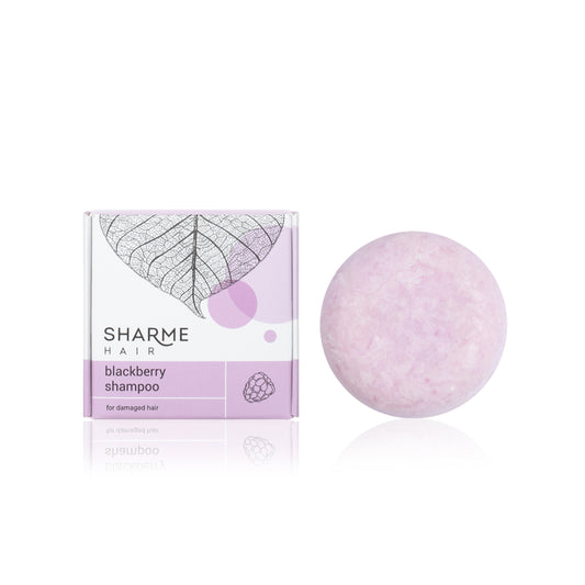 Blackberry Natural Solid Shampoo Bar