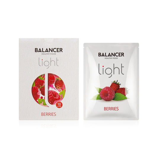 Cocktail with wild berry flavor, 10 sachets | BALANCER LIGHT