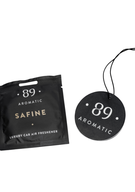 Hanging Paper Air Freshener Safine (Gold)