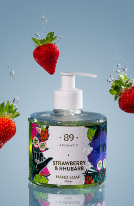 Hand Soap Strawbery&Rhubarb 300 ml