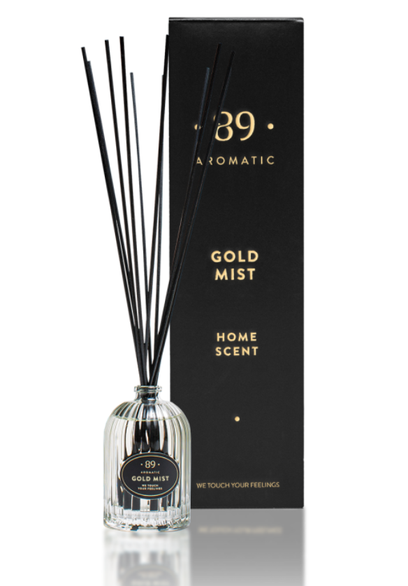 Home Fragrance with sticks Gold Mist 50 ml (Retro)