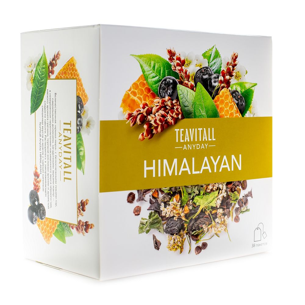 Tea Drink, 38 tea bags | TeaVitall Anyday “Himalayan”