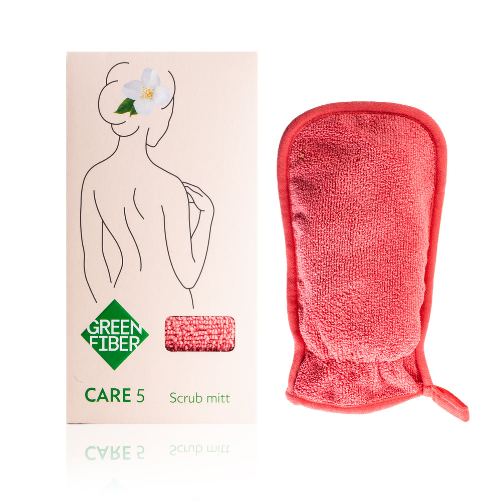 CARE 5 Scrubbing mitten for the shower