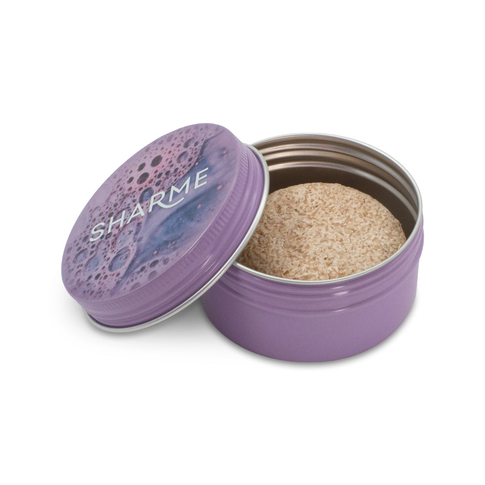 SHARME container for solid shampoo, lilac