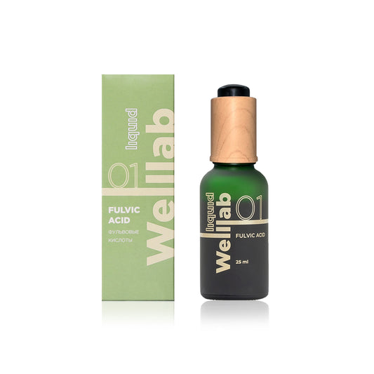 Natural Fulvic Acid Concentrate, 25 ml | Welllab