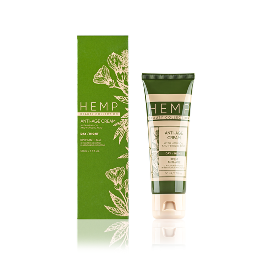 HEMP Anti-age Cream for intense cellular regeneration, 50 ml