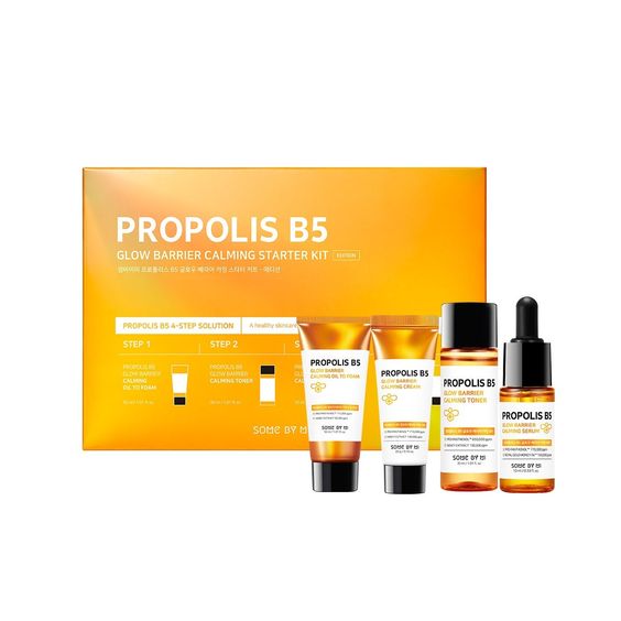 Propolis B5 Glow Barrier Calming Starter Kit Edition | Some by Mi