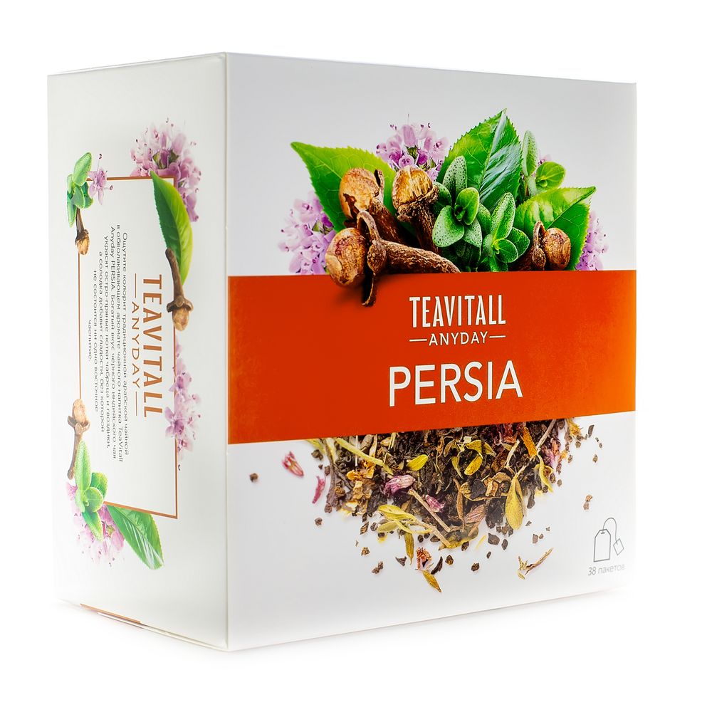 Persia Tea, 38 tea bags | TeaVitall Anyday