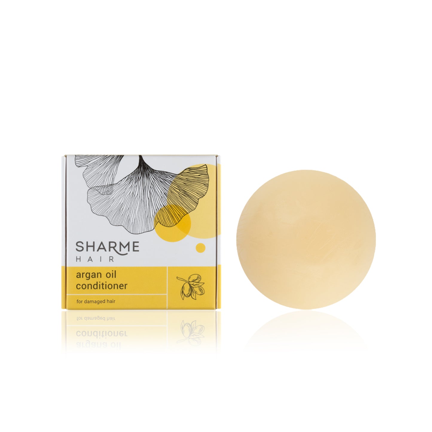 Argan Oil Natural Solid Conditioner Bar for Damaged Hair