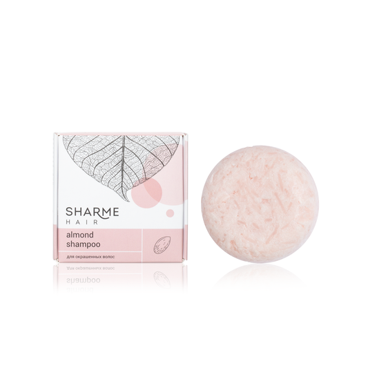 Almond Natural Solid Shampoo Bar