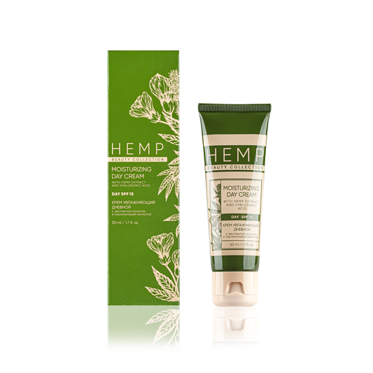 HEMP Moisturizing Day Cream for all skin types, 50 ml