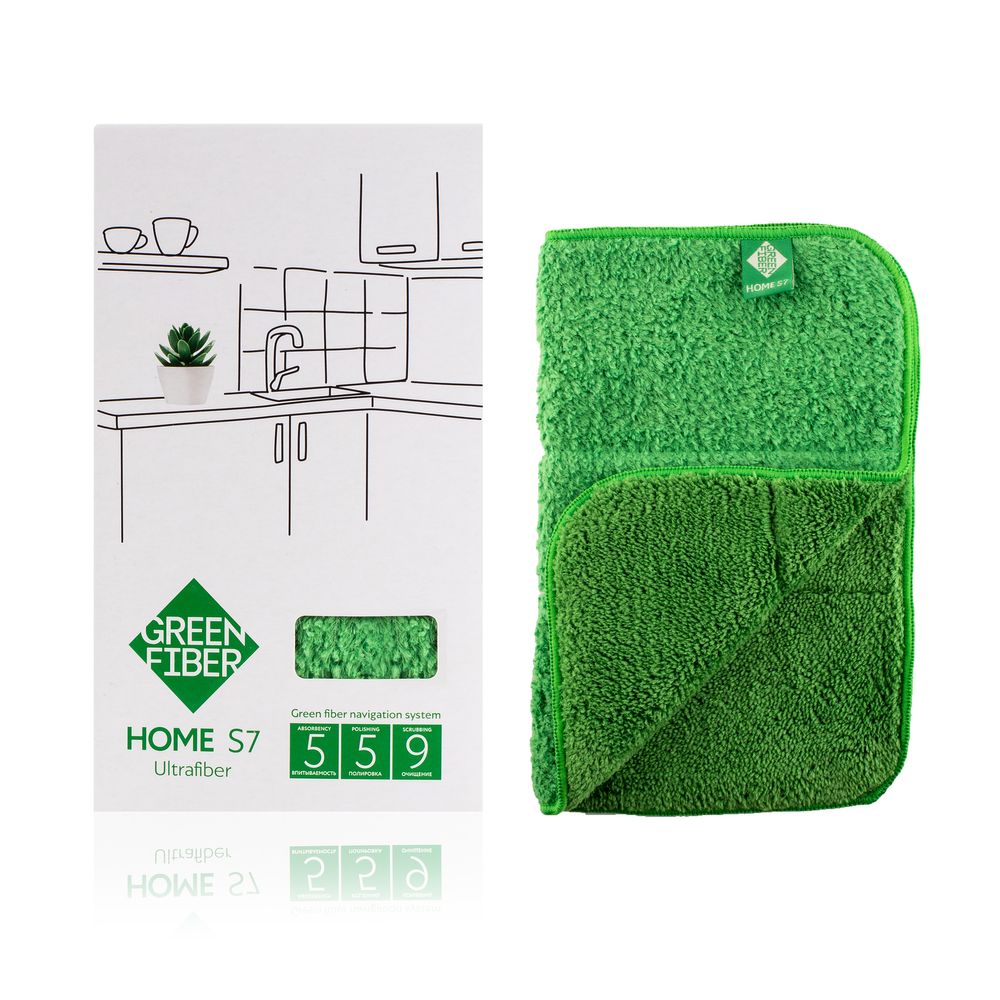 "Involver" Double sided Microfiber | Green Fiber