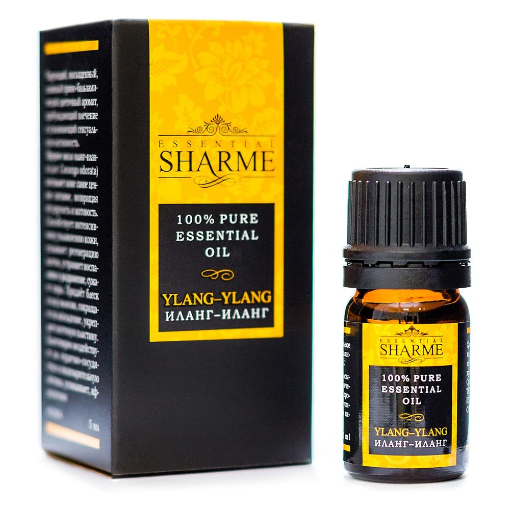 Pure and natural Ylang-ylang essential oil